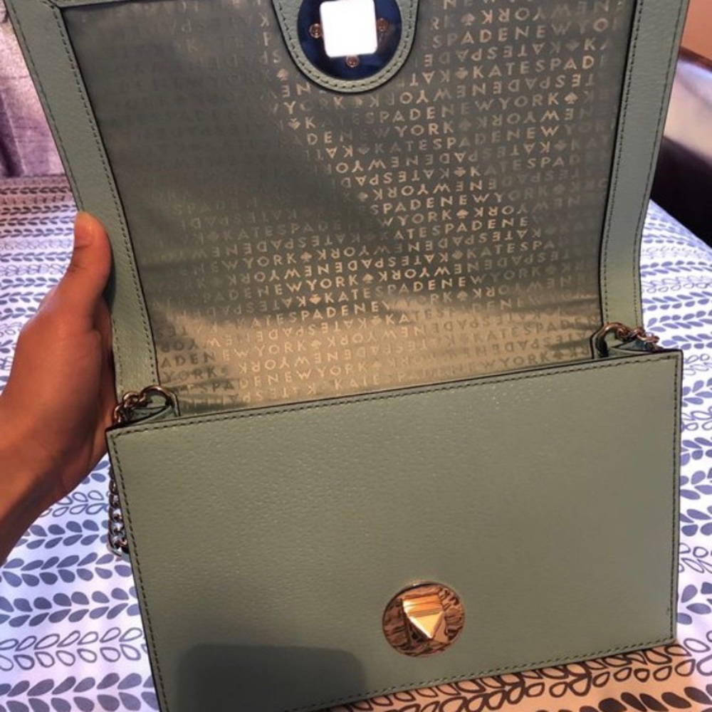 Turquoise Kate spade purse! Selling for $80! - Picture 3 of 3